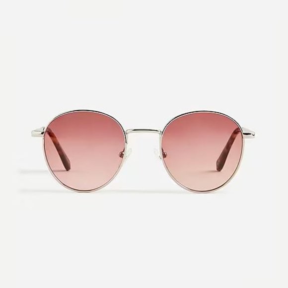 J. Crew Round wire-frame sunglasses main image 8
